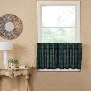 Pine Grove Tier Curtain Set of 2 L24xW36 VHC Brands - The Fox Decor